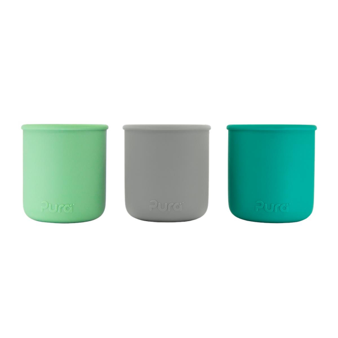 Pura 150ml My-My Silicone Trainer Cups (3pk) 